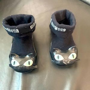 Mini melissa like socks shoes